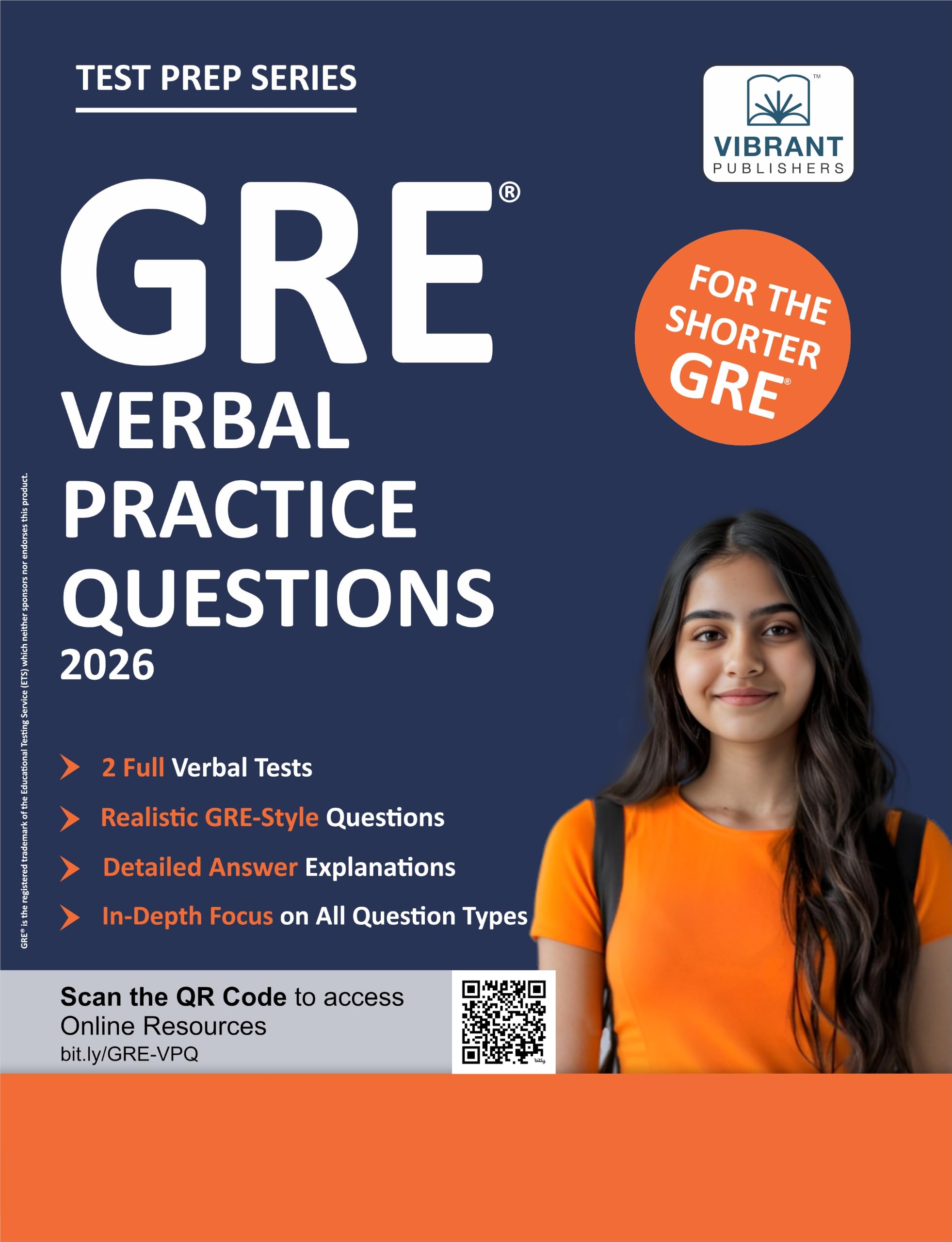 GRE Verbal Practice Questions: Includes 600+ Questions, 2 Timed Tests, High-Difficulty Sections, Detailed Answer Explanations | Ultimate GRE Verbal Prep 2025-2026