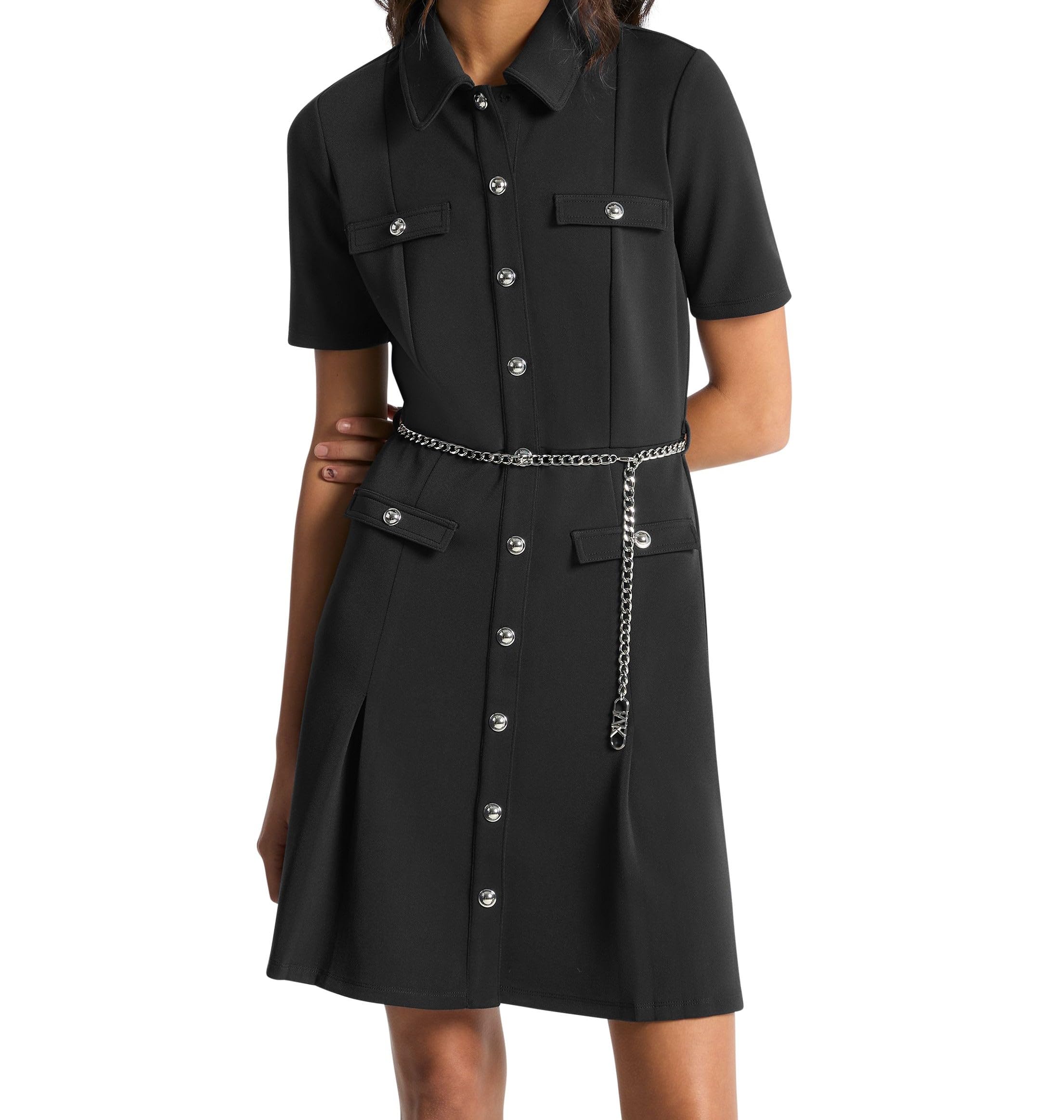 Michael Kors Women's Multi Pocket Mini Dress