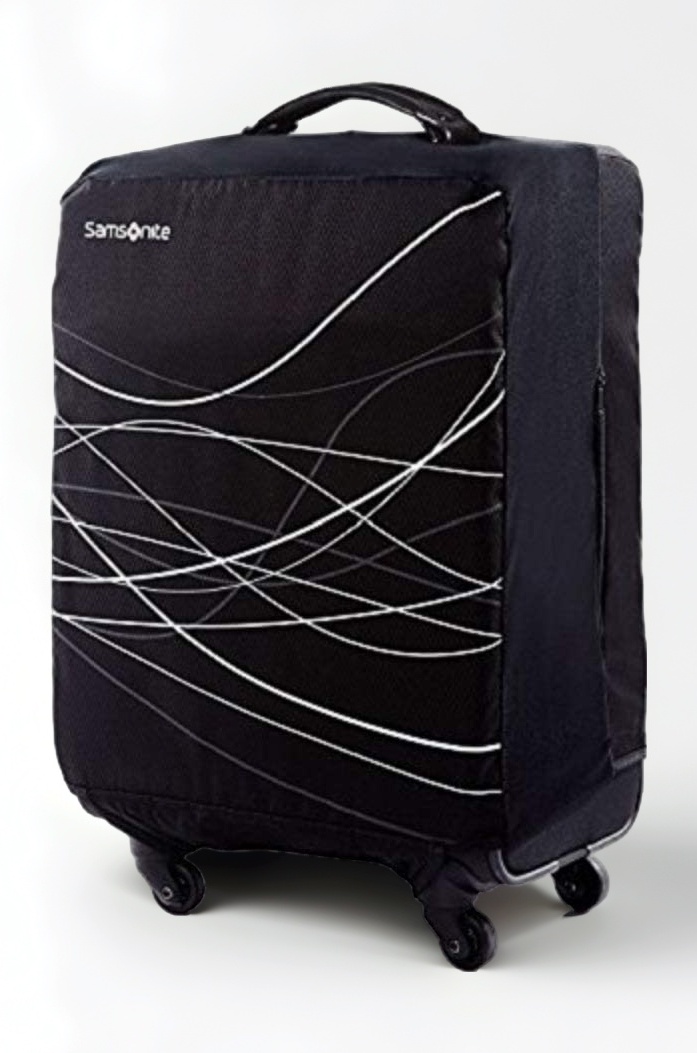 Samsonite Foldable Luggage Cover Medium, Black