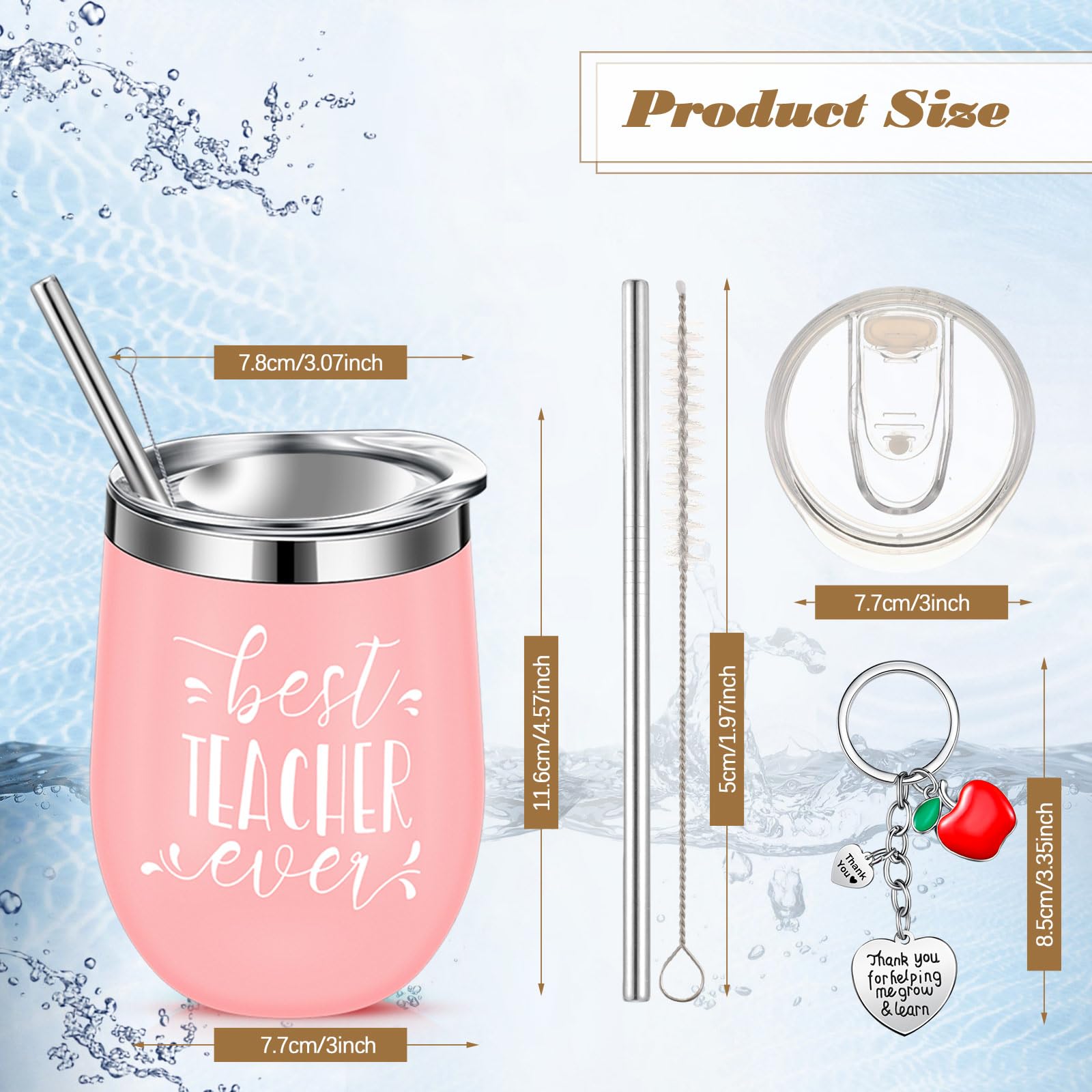 24 Sets Dankeschön-Geschenke Für Frauen – Mit Leuchtenden Knospenvasen, Streichholzboxen Und Inspirierenden Karten Für Lehrer, Kollegen & Mütter