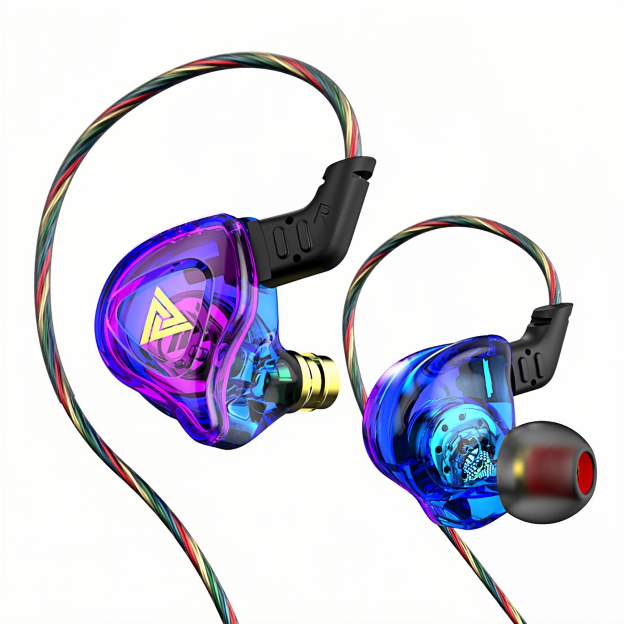 Amazon.co.jp: HJX QKZ AK6 DMX インイヤーモニターヘッドホン マイク