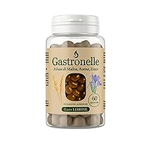 GASTRONELLE Integratore Alimentare – 60 Gommose Gusto Limone – Malva e Avena per Gastrite e Reflusso