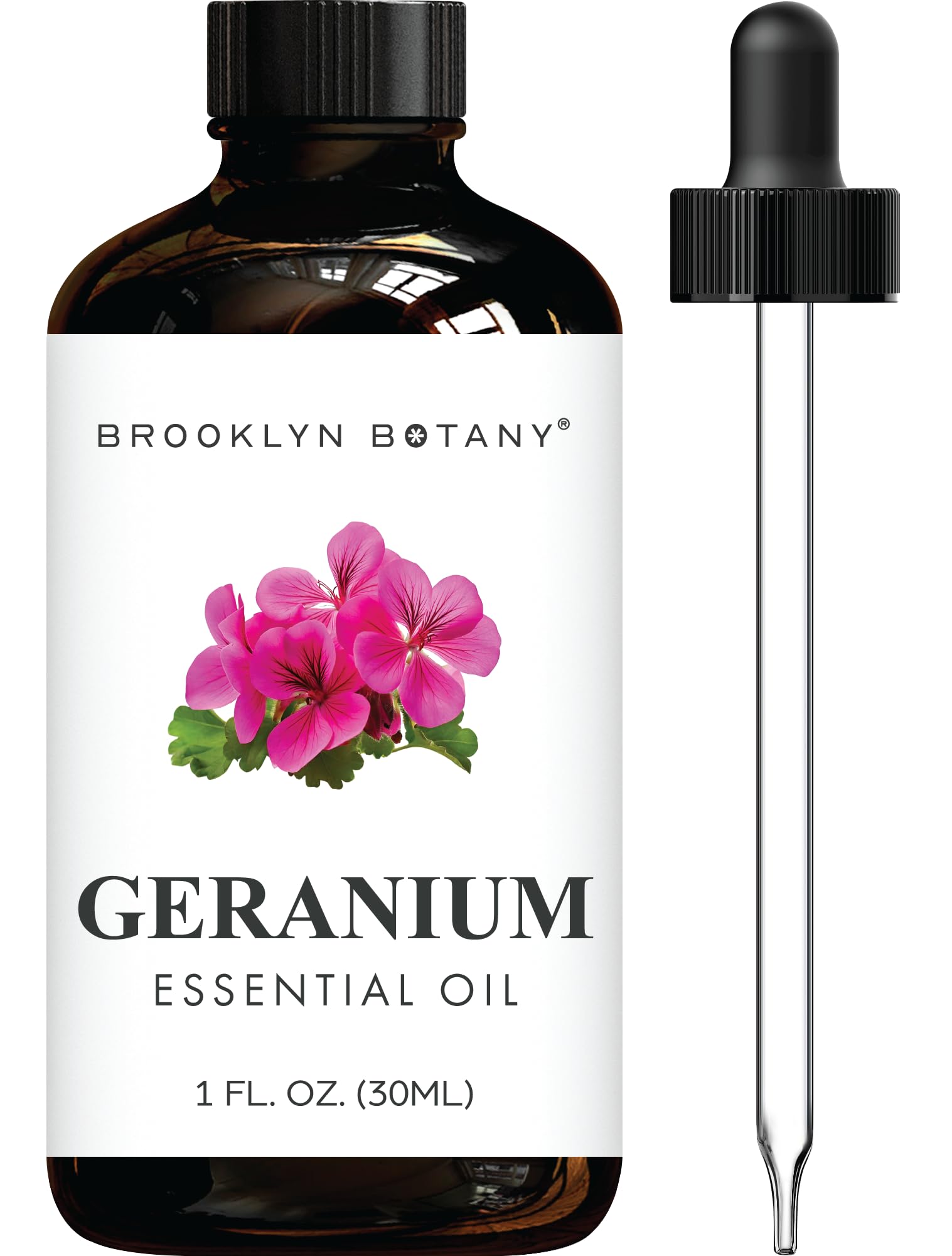 Brooklyn Botany Geranium Essential Oil - 1 Fl Oz