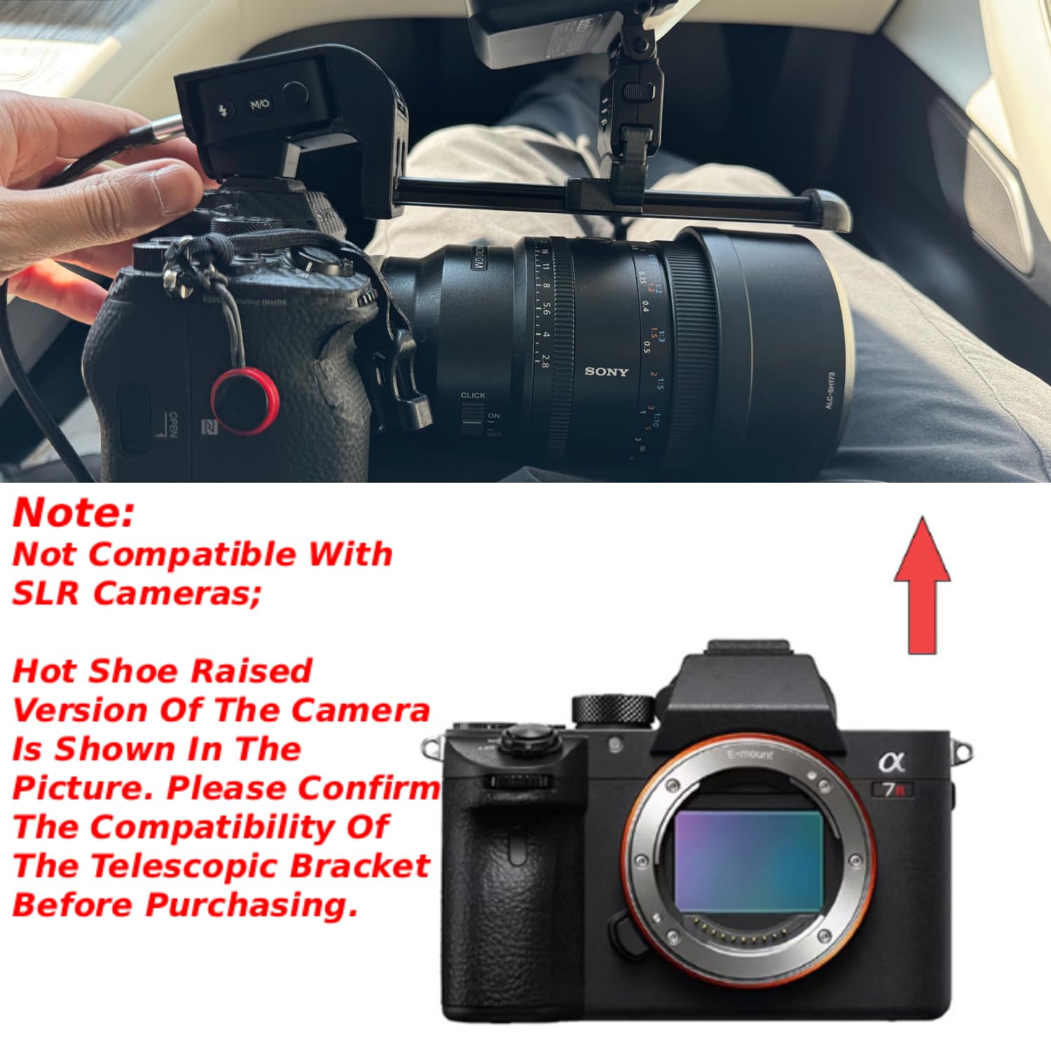 Guage Diffuseur de flash macro pour flash MF12, diffuseur fer à cheval avec support télescopique, Hot Shoe version surélevée, diffuseur macro pour macro, photographie d'insectes et gros plan