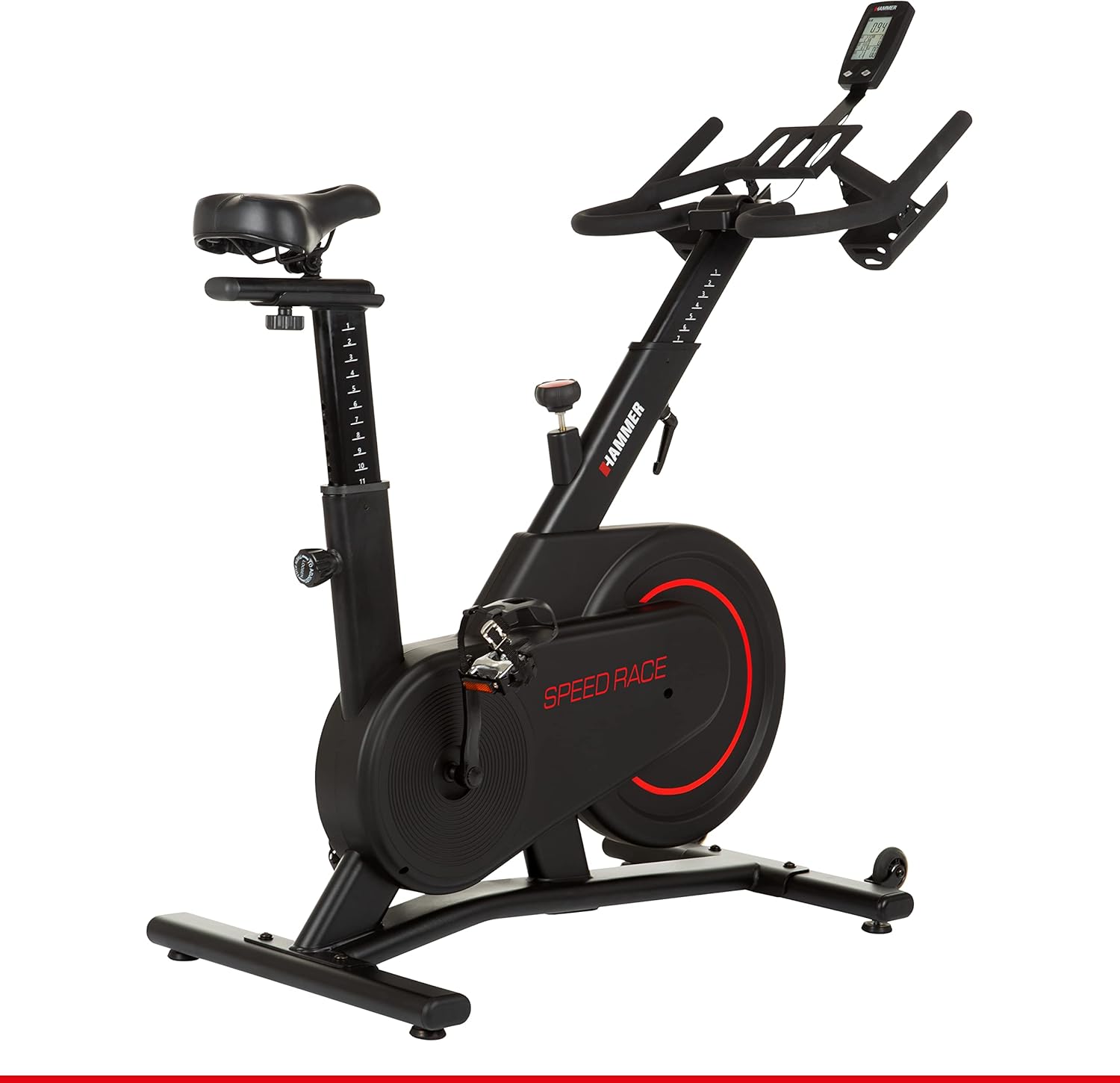 HAMMER Speedbike Speed Race, Indoor Cycle, 16 kg Schwungmasse, Kinomap & BitGym - Amazon product rated Grade B