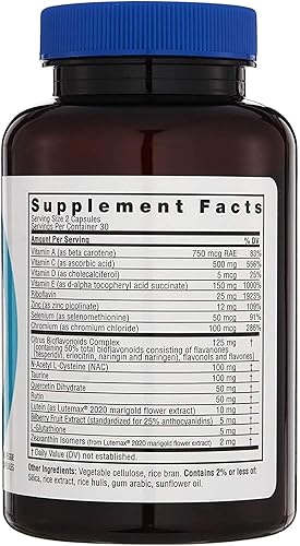 Miniatura 5 de Twinlab Ocuguard Plus - Suplemento ocular con zinc, vitamina A, vitamina C y vitamina D - 60 cápsulas vegetales