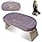 MONK & LLAMA Meditation Bench - Kneeling Bamboo Bench with Foldable Legs & Cushion - Kneeling Stool Ergonomic Bamboo Yoga Bench for Extended Practic