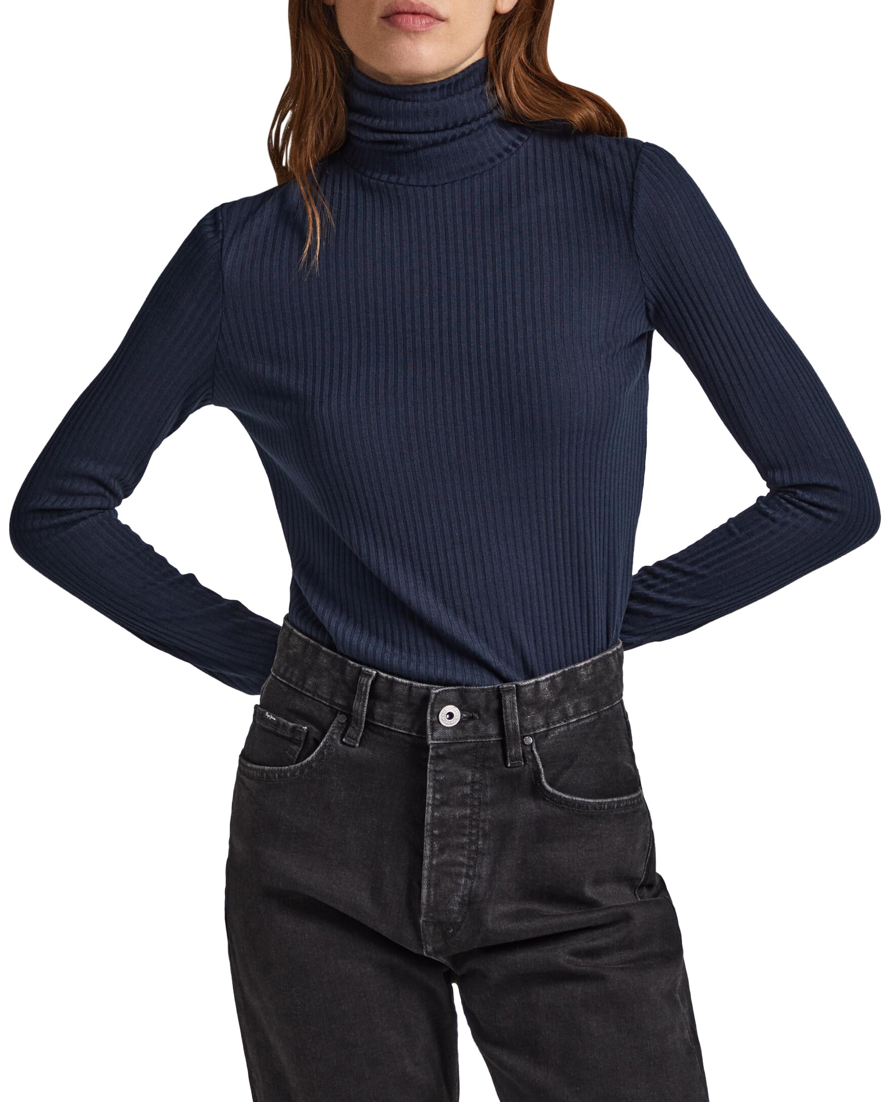 Pepe Jeans Women's Deborah, Blue (Dulwich), S
