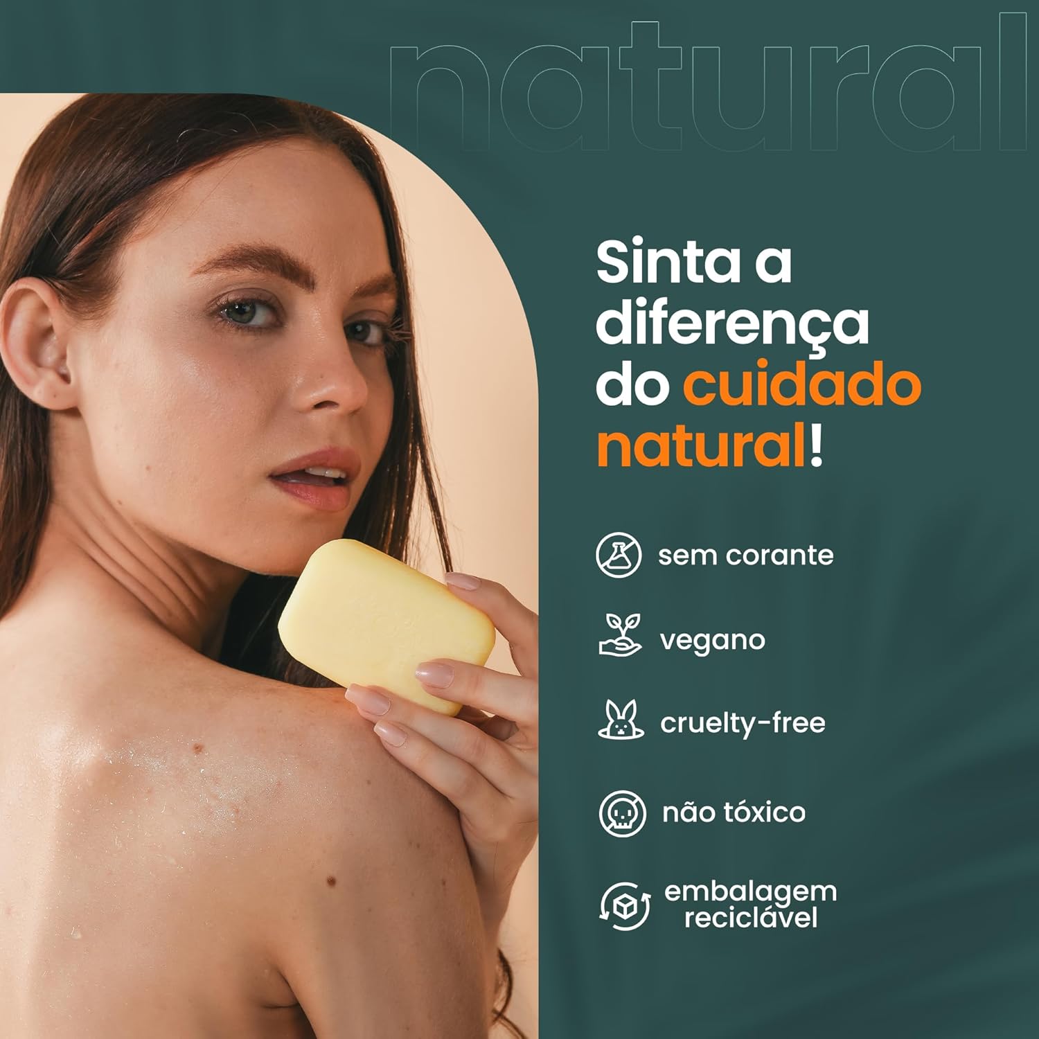 NATURAL Sabonete com Extrato de Cúrcuma – Nutritivo e Hidratante – Revitalização Purificante – Todos os Tipos de Pele – Vegano – 80g em promoção! Veja a oferta e mais achadinhos de Natural, Vegano & Clean Beauty 4 Hoje é o melhor dia para comprar NATURAL Sabonete com Extrato de Cúrcuma – Nutritivo e Hidratante – Revitalização Purificante – Todos os Tipos de Pele – Vegano – 80g com aquele preço maroto! Promoção! Aproveite a oferta! 4