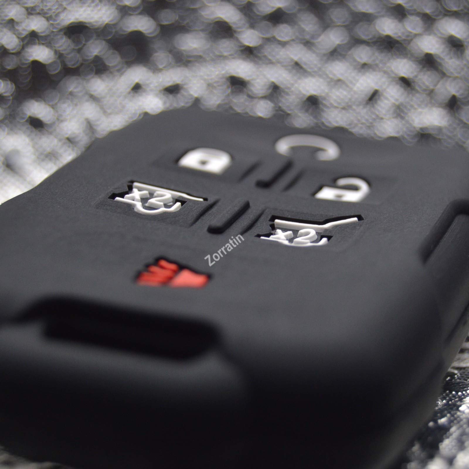 Zorratin Funda protectora de silicona para mando a distancia para GMC Yukon y Chevrolet Chevy Suburban Tahoe