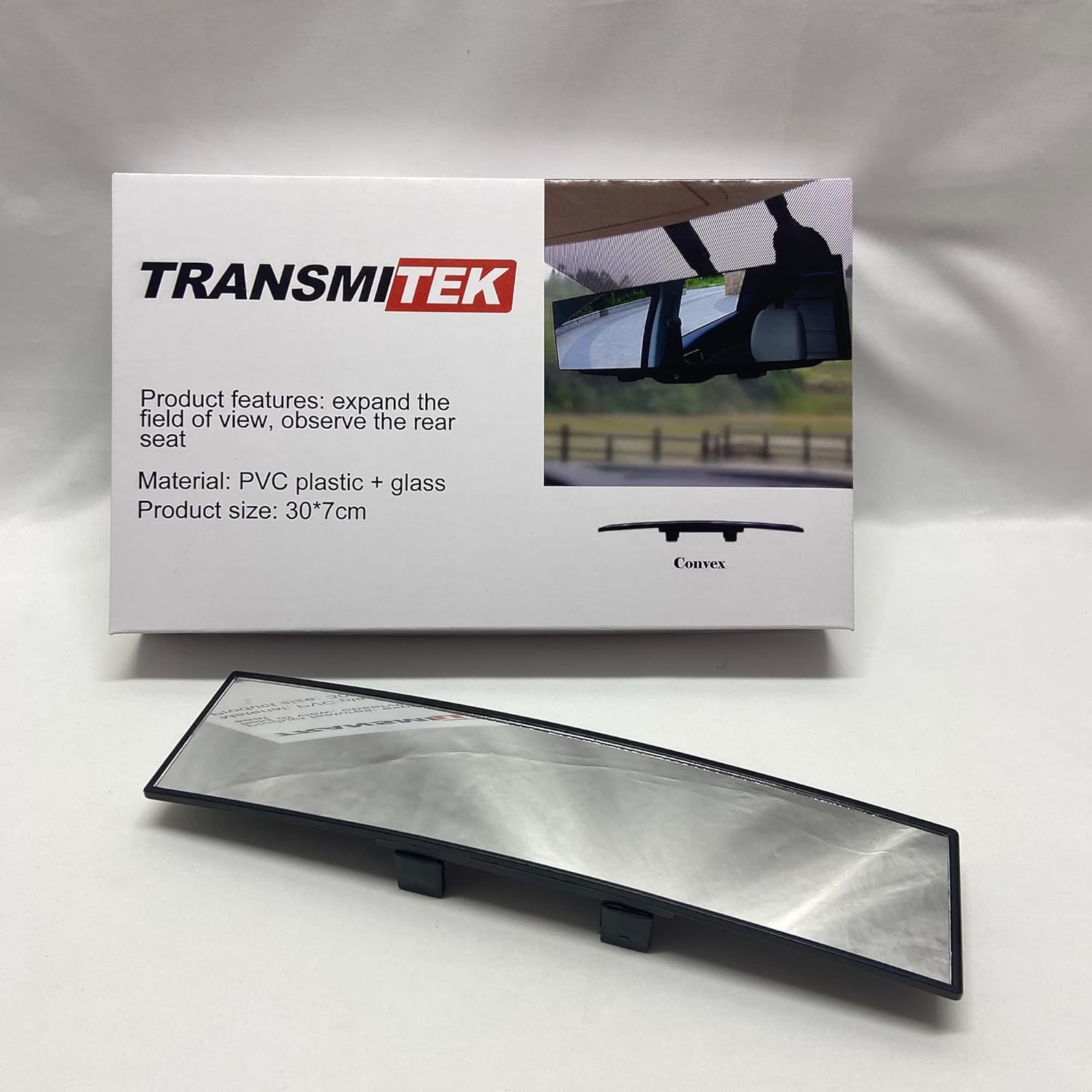 TRANSMITEK Automobile rearview mirror,Wide Angle Rear View Mirror Car Rear View