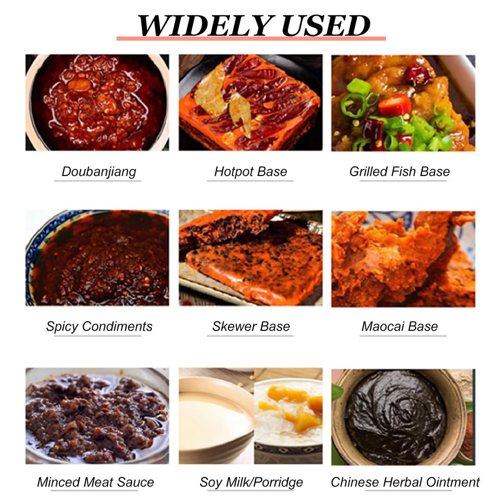 Mezclador de alimentos automático comercial, velocidad ajustable, para condimentos, sopa, salsa, máquina de freír, mezclador eléctrico de acero inoxidable