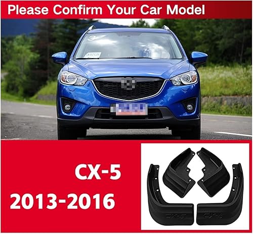 Miniatura 2 de ASQUAR Solapas de barro compatibles con Mazda CX 5 Cx5 2013-2020 protectores contra salpicaduras guardabarros guardabarros delanteros y traseros