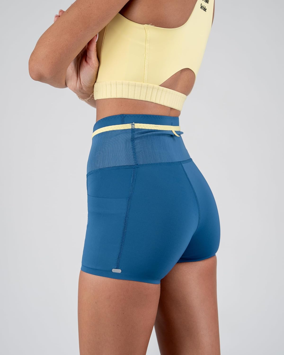 FlipBelt Women’s Air Compression Shorts – Lightweight, Moisture-Wicking with Built-in Phone Pocket – USA Small Business - Image 2