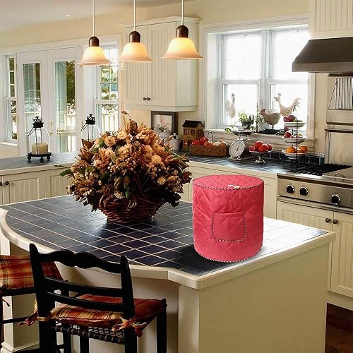 Miniatura 6 de Funda para freidora de aire también para olla instantánea de 6 cuartos de galón y olla a presión eléctrica con bolsillo, cubierta a prueba de polvo