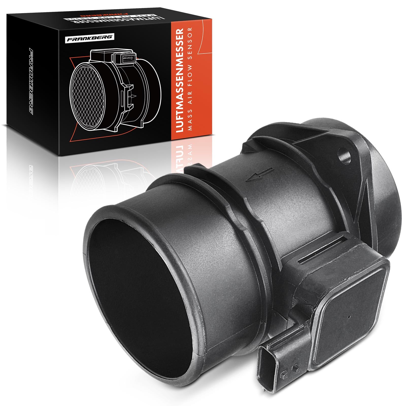 Frankberg Sensor de aire de admisión 4-Polos Compatible con Dokker MPV KE Clio IV BH M.e.g.a.n.e III Grandtour KZ0/1 Duster HS S.a.n.d.e.r.o II Replace# 8200682558