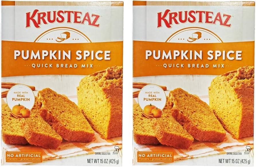 Amazon.com : Krusteaz Baking Mix, Pumpkin Spice Quick Bread Mix