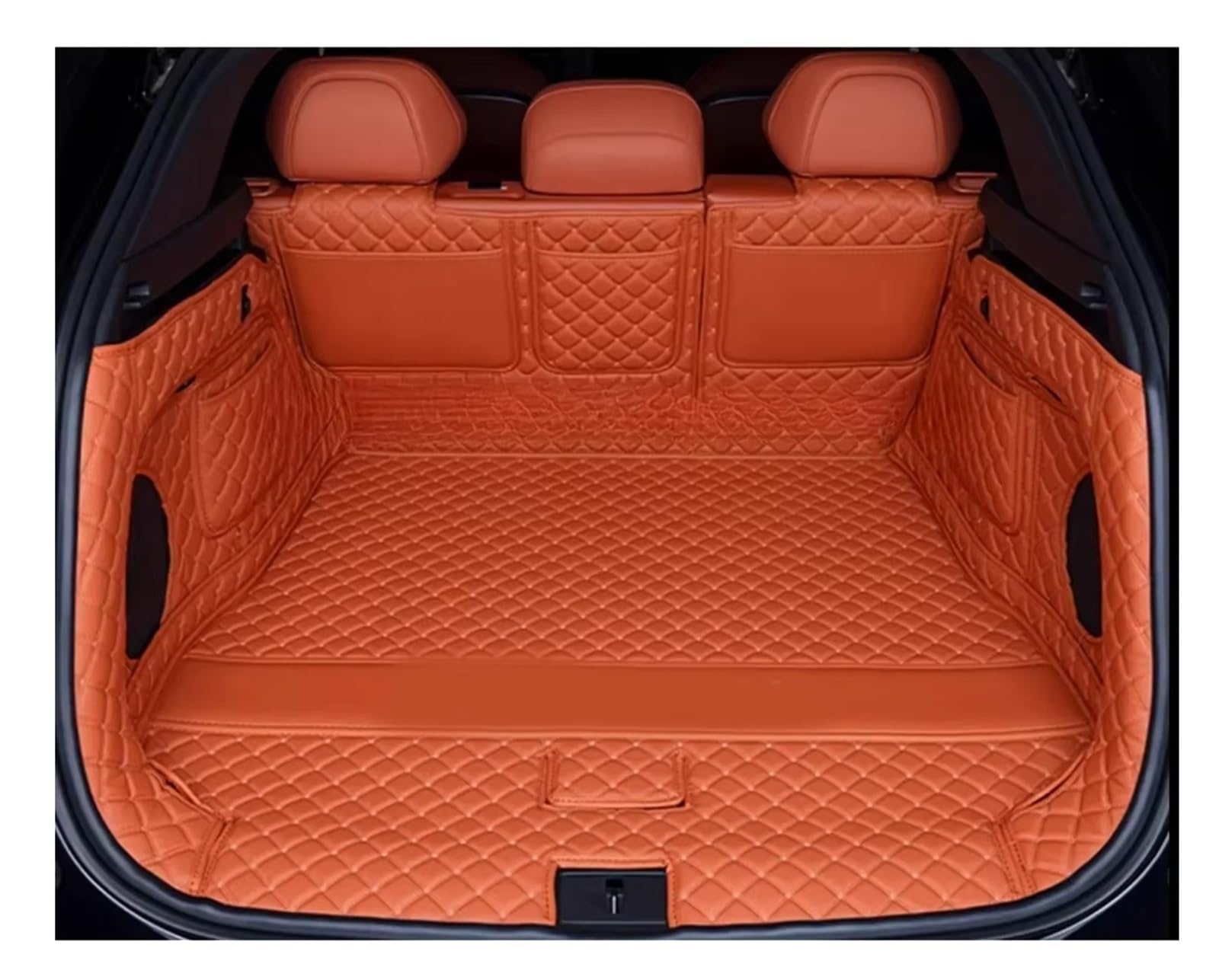 Rynvrncoe 3 For Deepal S07 202-2024 Car Full Surrounded Cargo Rear Trunk Liner Mats(3)