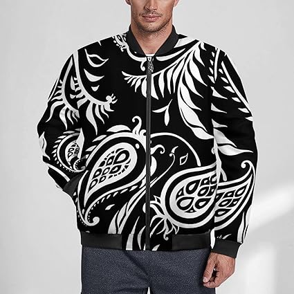 美品　DIESEL　レーヨンボンバージャケット　ブルゾン　ペイズリー柄　MA1 sacai サカイ ペイズリー柄ブルゾン 2019ss MA-1 ボンバー