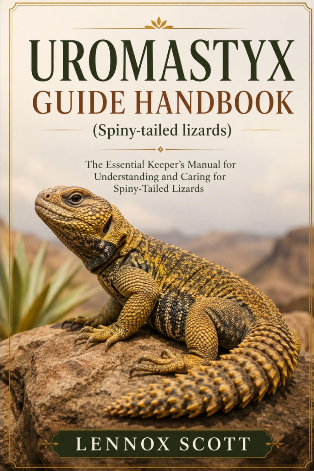 UROMASTYX GUIDE HANDBOOK (Spiny-tailed lizards): The Essential Keeper’s Manual for Understanding and Caring for Spiny-Tailed Lizards