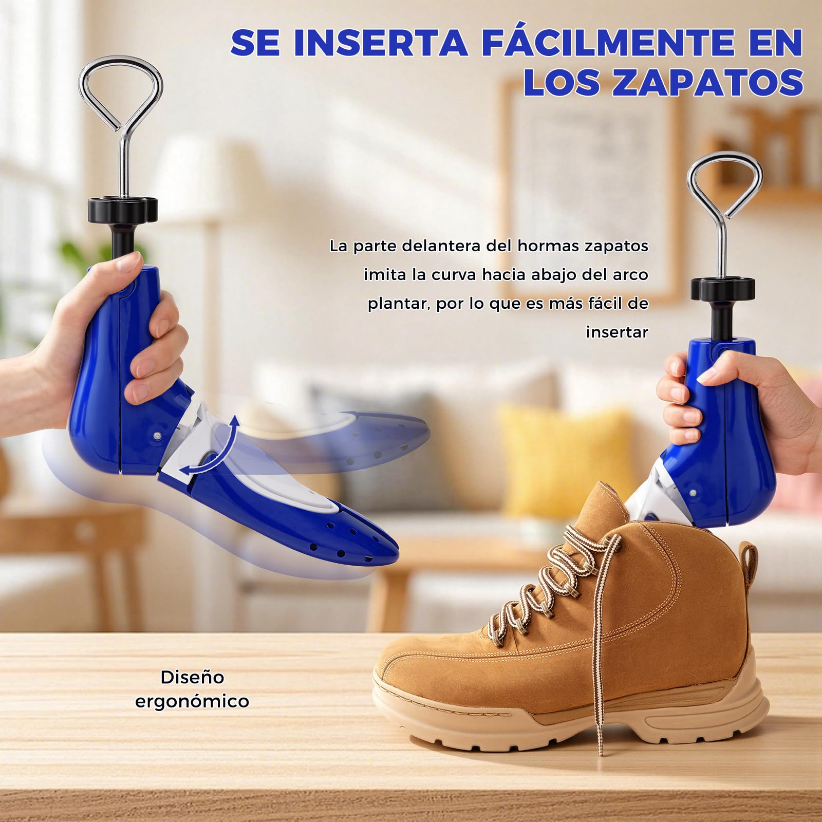 Hormas para Zapatos Hombre Mujer — Ensanchador de Zapatos Regulables en Tres Direcciones