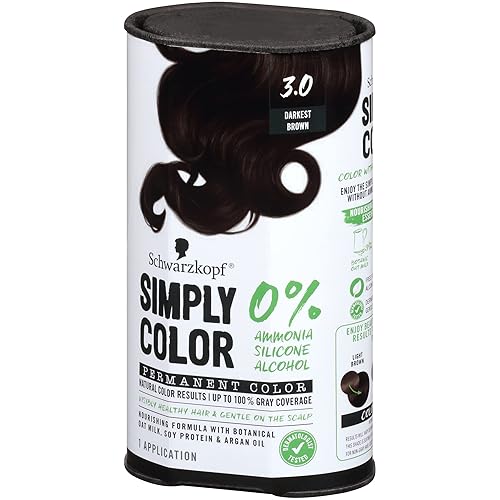 Miniatura 13 de Schwarzkopf Simply Color - Coloración permanente para el cabello, marrón oscuro 3.0 (paquete de 2)