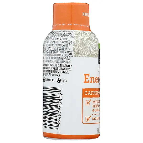 365 Everyday Value, Liquid Energy Shot, Mandarin Orange, 2 fl oz 5