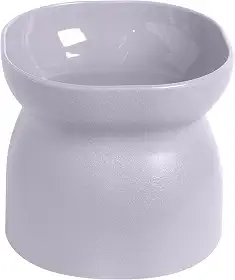 PET GAMES – Comedouro ou Bebedouro Funcional, Elevado, com Design Elegante e Qualidade Premium para Gatos – ErgonoCat Gelo