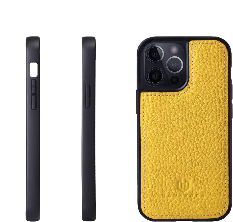 Amazon.co.jp: HANATORA iPhone12 12Pro ケース 本革 耐衝撃