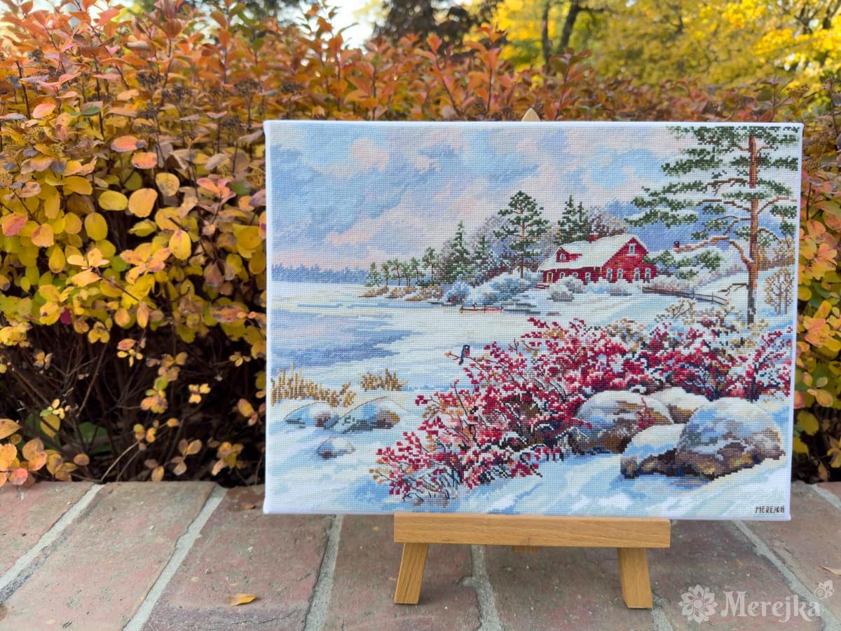 Merejka Cross Stitch kit The Lake House