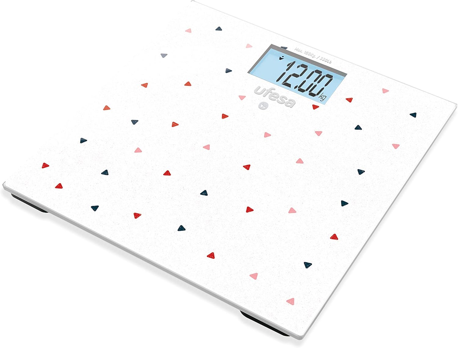 Ufesa BE1520 – Bathroom Scales 30 x 30 cm, Slim Design with High ...