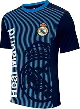 Icon Sports Compatible with Real Madrid Real Madrid Officially Licensed Soccer Poly Shirt Jersey -02