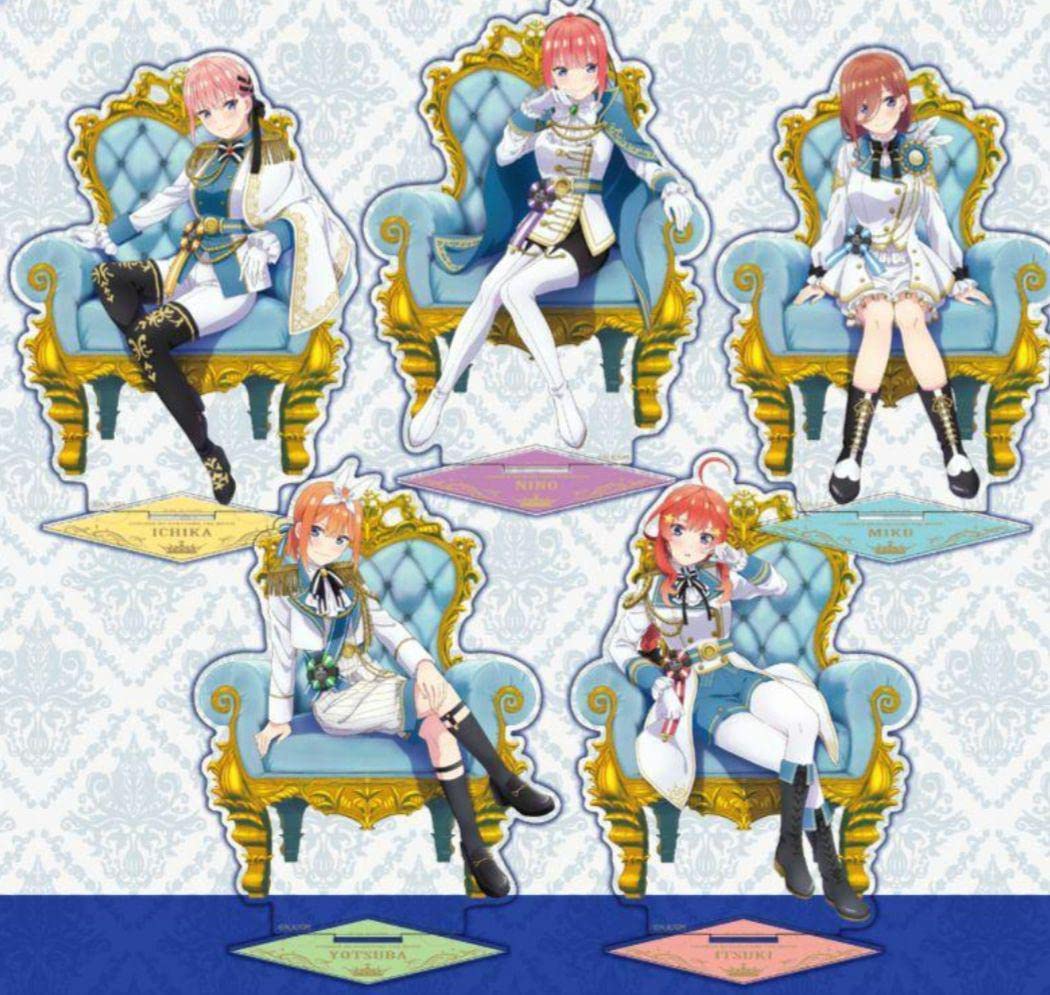 Amazon.co.jp: 五等分の花嫁 おかしのいえ White Princes アクリル 