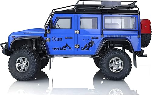 Miniatura 7 de 110 Rc Crawler Car 4X4 Off-Road Escalada Vehículo P411 19.8 lbs Servo Esc 2Speed Gear