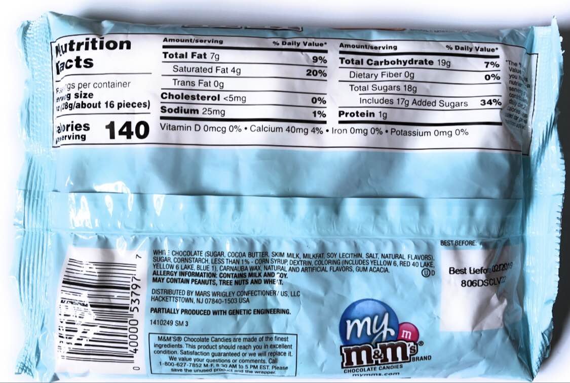 Orange Vanilla Cream M&M's! NEW! 8oz Bag! Delicious! White Chocolate with Refreshing Orange Vanilla Cream! Brand New M&M's!