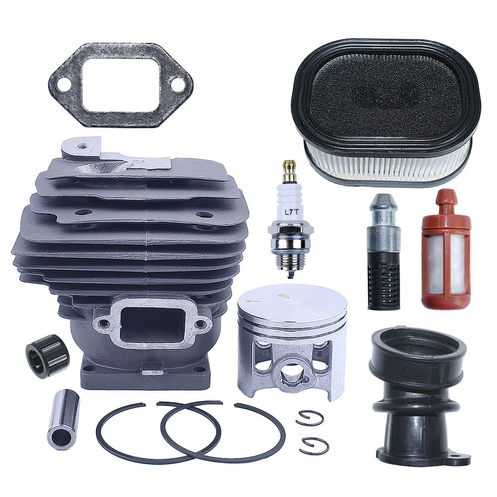 1 zestaw 52mm Nikasil pierścieni tłokowych cylindra dla Stihl MS461 MS 461 1128 020 1250 części zamienne do piły łańcuchowej
