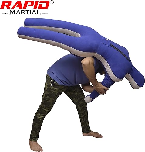 Miniatura 4 de BJJ Wrestling Dummy Saco de boxeo Sumisión MMA Jiu Jitsu Brasileño Judo Karate Lanzando Maniquí de Boxeo - Sin Relleno 5 Pies..