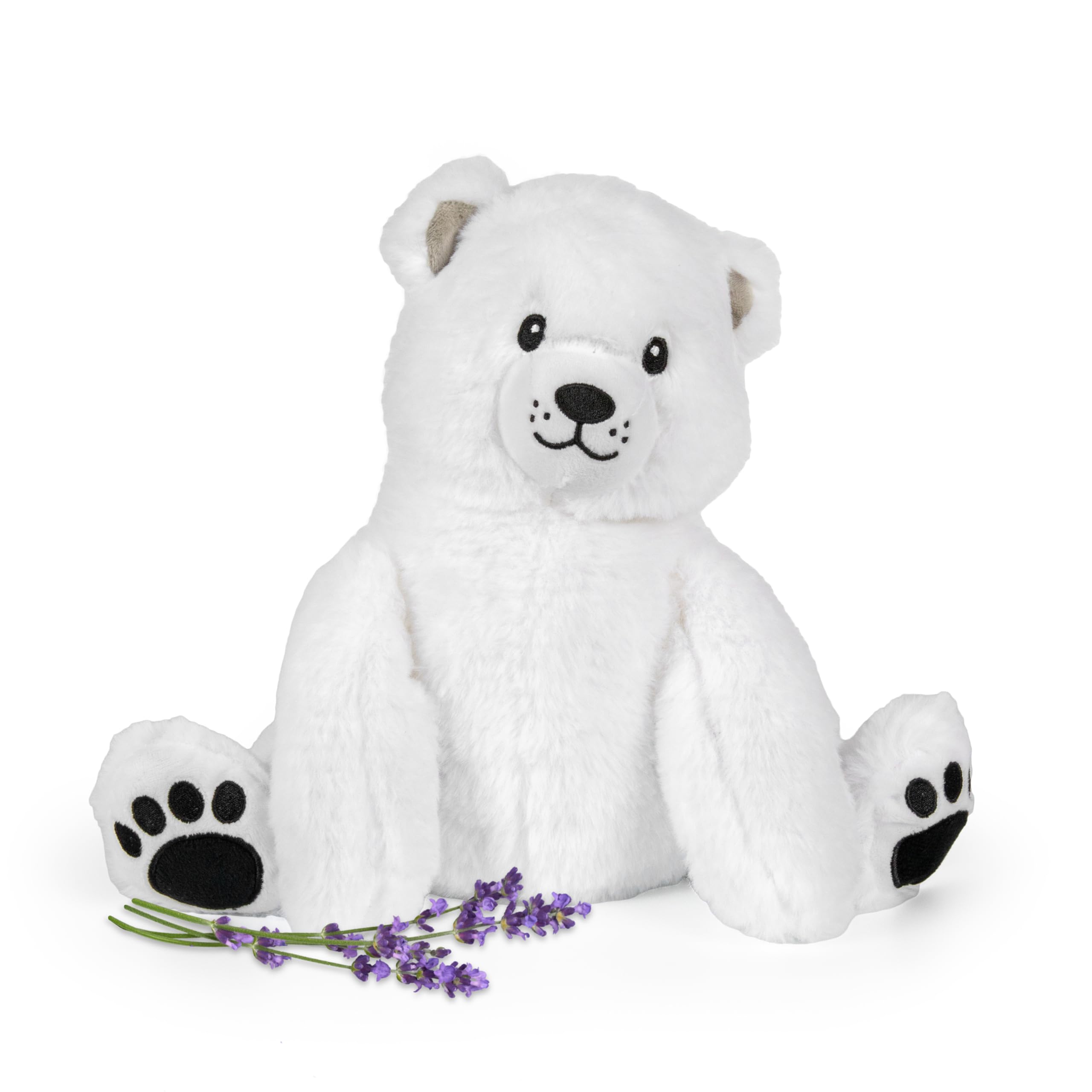 Amazon.com: 1i4 Group Polar Bear - Microwavable & Weighted Plush