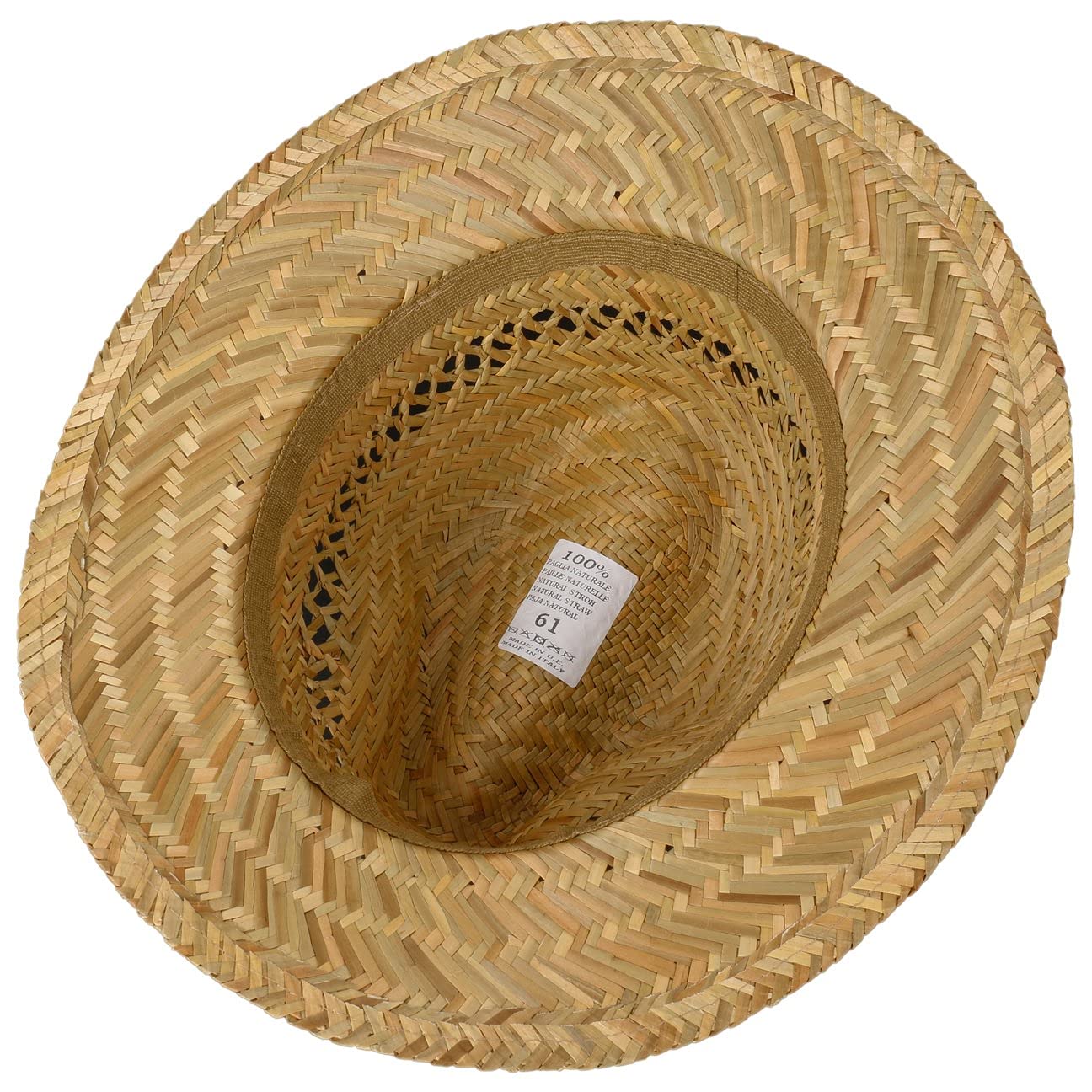 LIPODO Classic Traveller Sombrero de Paja Hombre Primavera Verano