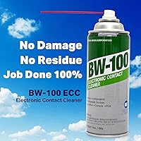 Vista 8 de Aerosol limpiador electrónico no inflamable de contacto - Limpia de forma segura Joycons, computadoras, PCB y más - Elimina el polvo, la suciedad