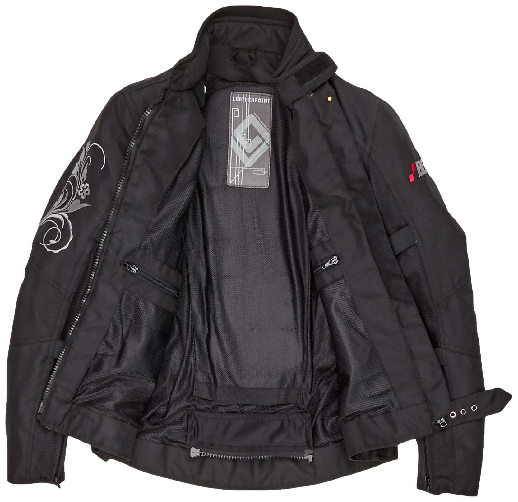 Wasserdichtes Motorrad Kombi (Jacke + Hose) Motorradbekleidung für Sommer, Cordura, CE Protektoren