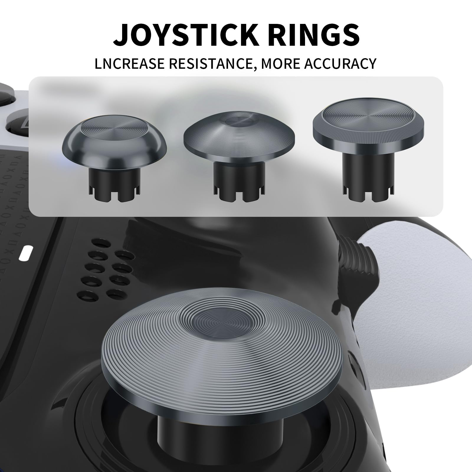 Amazon.co.jp: PS5 Edgeコントローラー用メタルサムスティック 4