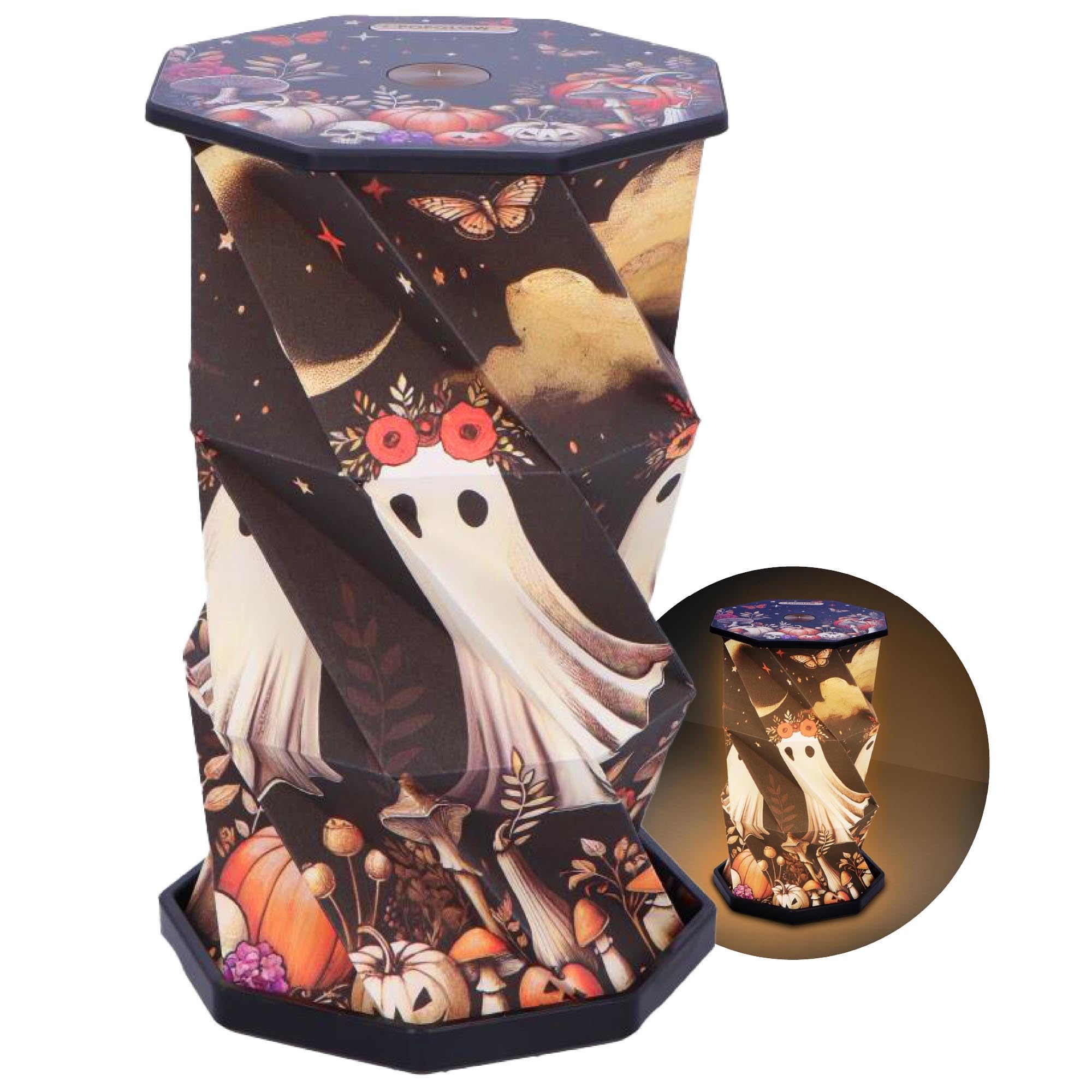 Harvest Haunting Foldable LED Lamp 21cm