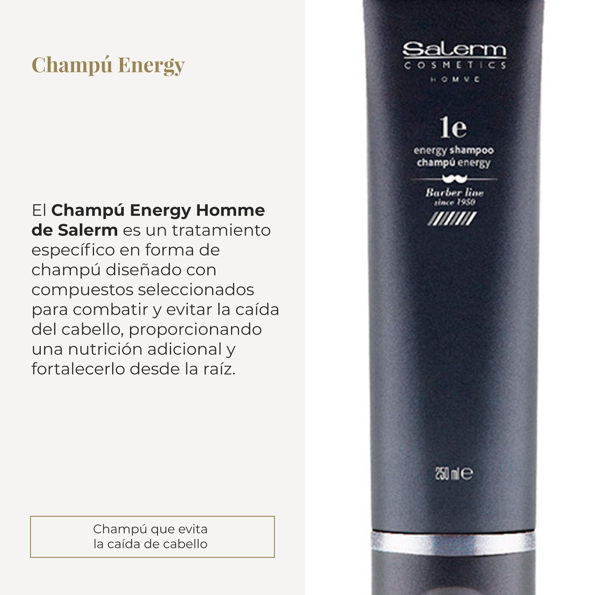 SALERM Champú Anticaída Hombre 250 ml