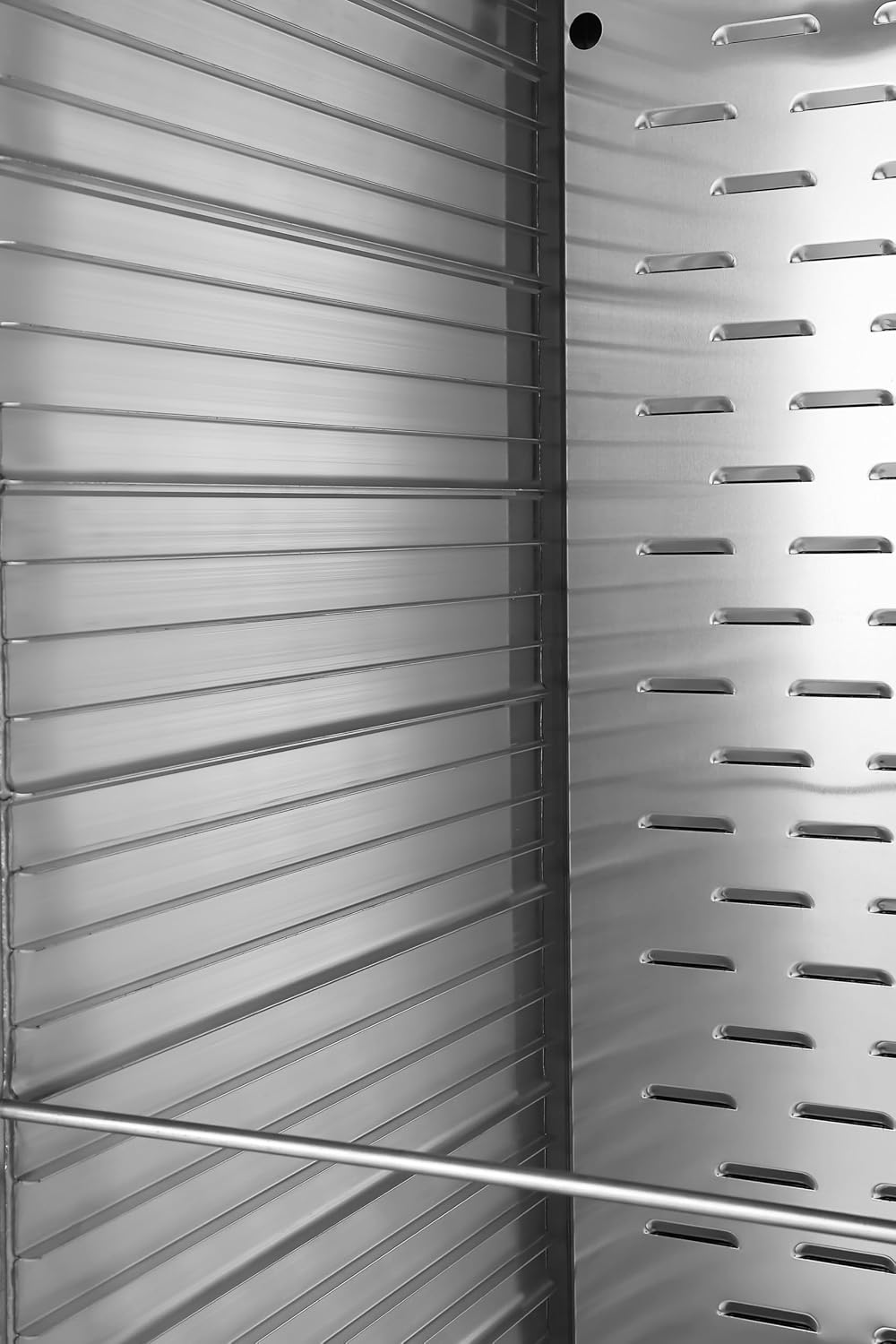 KoolMore 33 in. Commercial Non-Insulated Heated Holding Cabinet with 36-Pan Capacity and Glass Door in Silver, UL and NSF Listed (KM-CH36-SNGL)