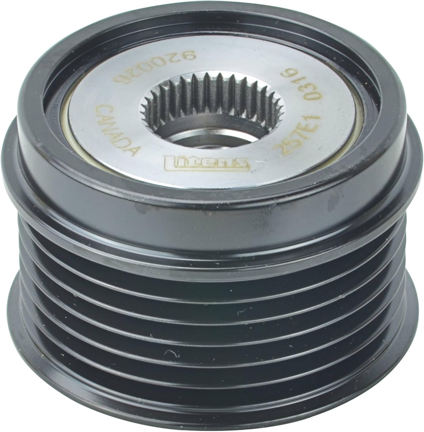 DB Electrical 206-40014 Pulley Compatible With/Replacement For Arrowhead 920026, Hyundai 37322-G500, Kia 37320-2G700, Valeo 2612071 0.346" Center of Groove to Rear, 2.165" Groove OD, 0.669" ID