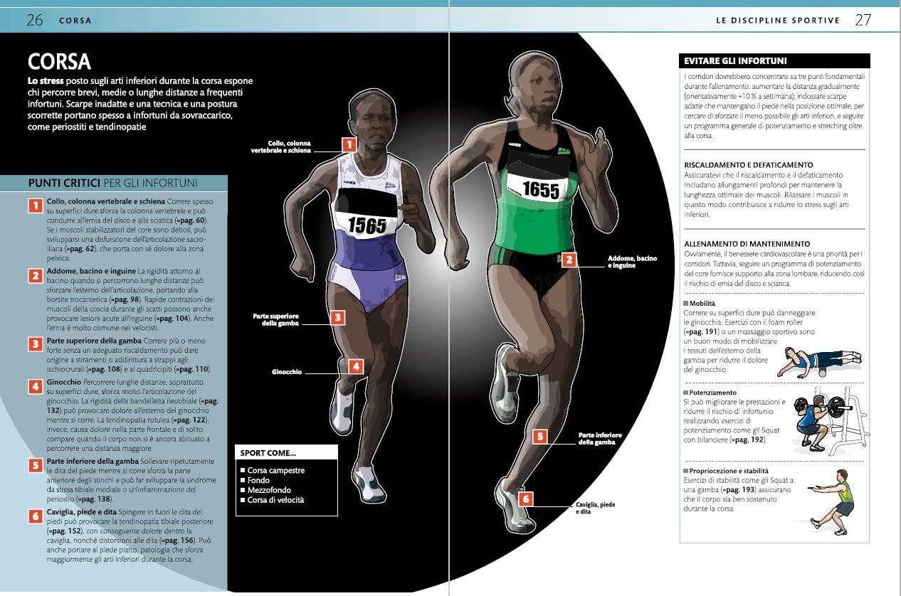 Guida alle lesioni sportive. La guida essenziale per prevenire, diagnosticare e curare gli infortuni sportivi