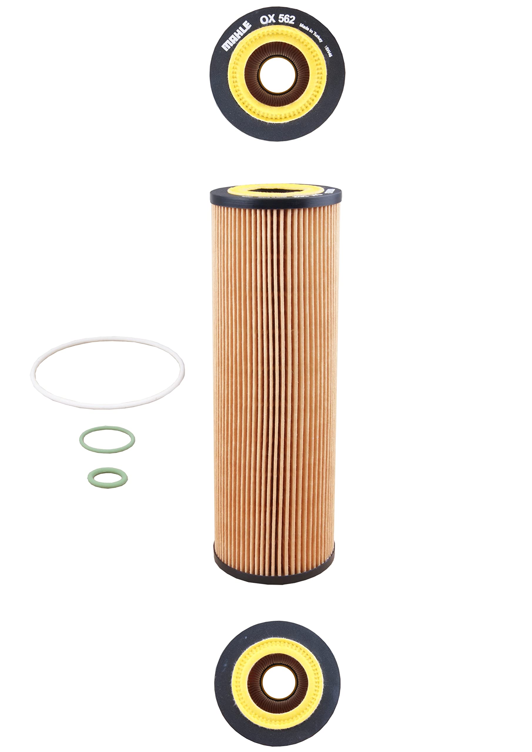 Mahle Oil Filter OX562D Scania P&R Series 10/07- - OE Matching Fit & Quality