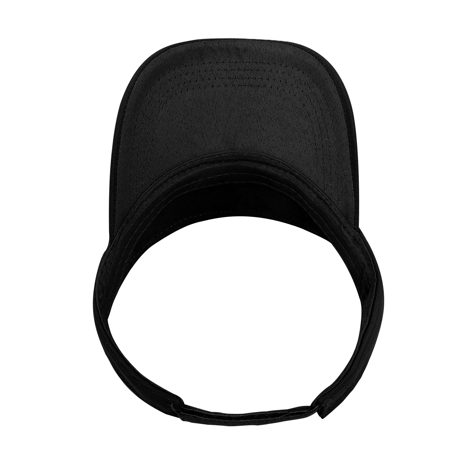 Gorra con Visera para Niños Unisex Sombrero de Verano Sol Negro Talla Única