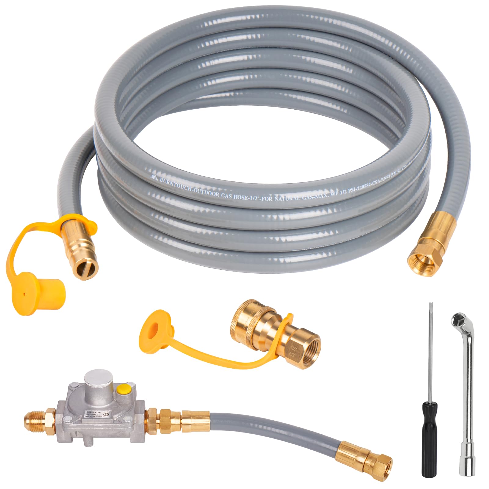 GASPRO 98523 Natural Gas Conversion Kit for Mounment Grill